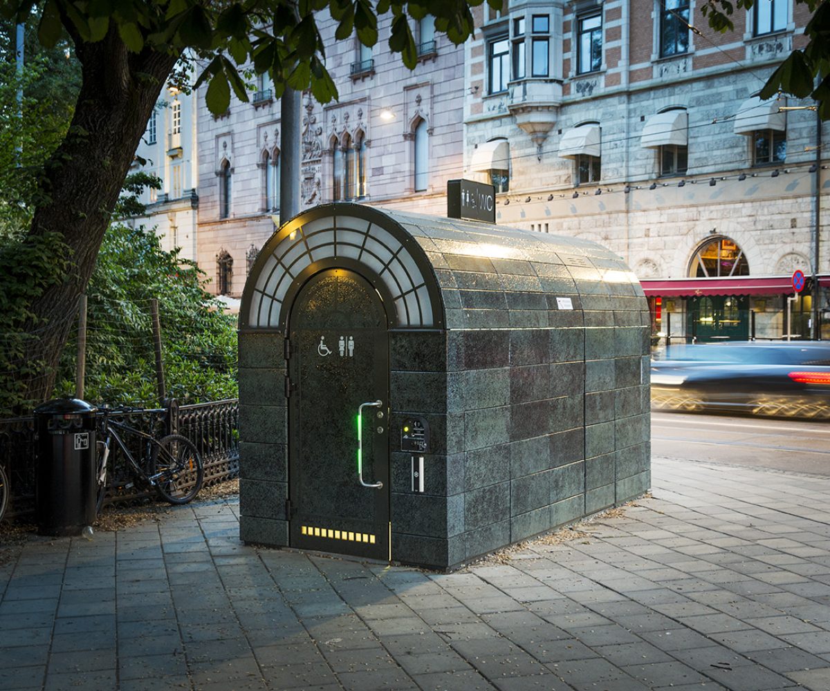 Danfos offentliga toalett, Stockholm